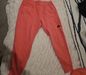 Adidas Kids Bright Coral Joggers
